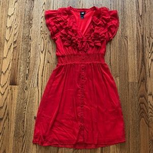H&M red dress